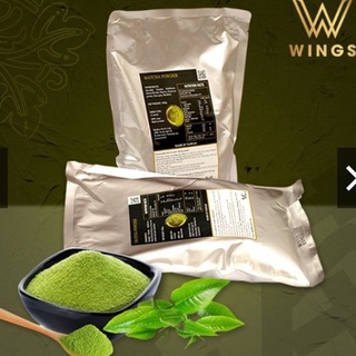 Bột trà xanh pha trà sữa_ Bôt trà xanh matcha Wings 1kg