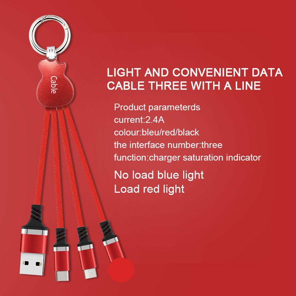 Cáp Sạc / Truyền Dữ Liệu Đầu Micro USB 8 Pin Có Thể Thu Gọn Tiện Dụng