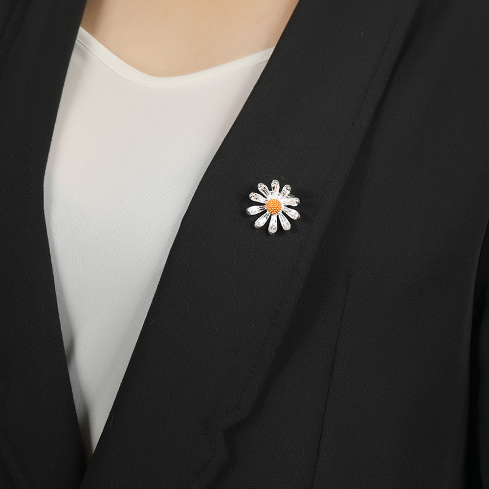 Ghim Cài Áo Hình Hoa Cúc Thời Trang Cho Nữ