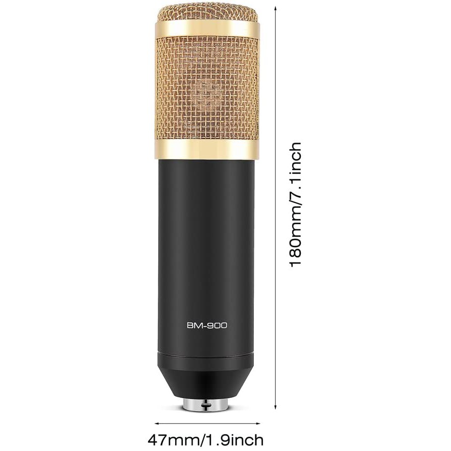 [Mã ELHACE giảm 4% đơn 300K] Micro karaoke thu âm chuyên nghiệp BM900