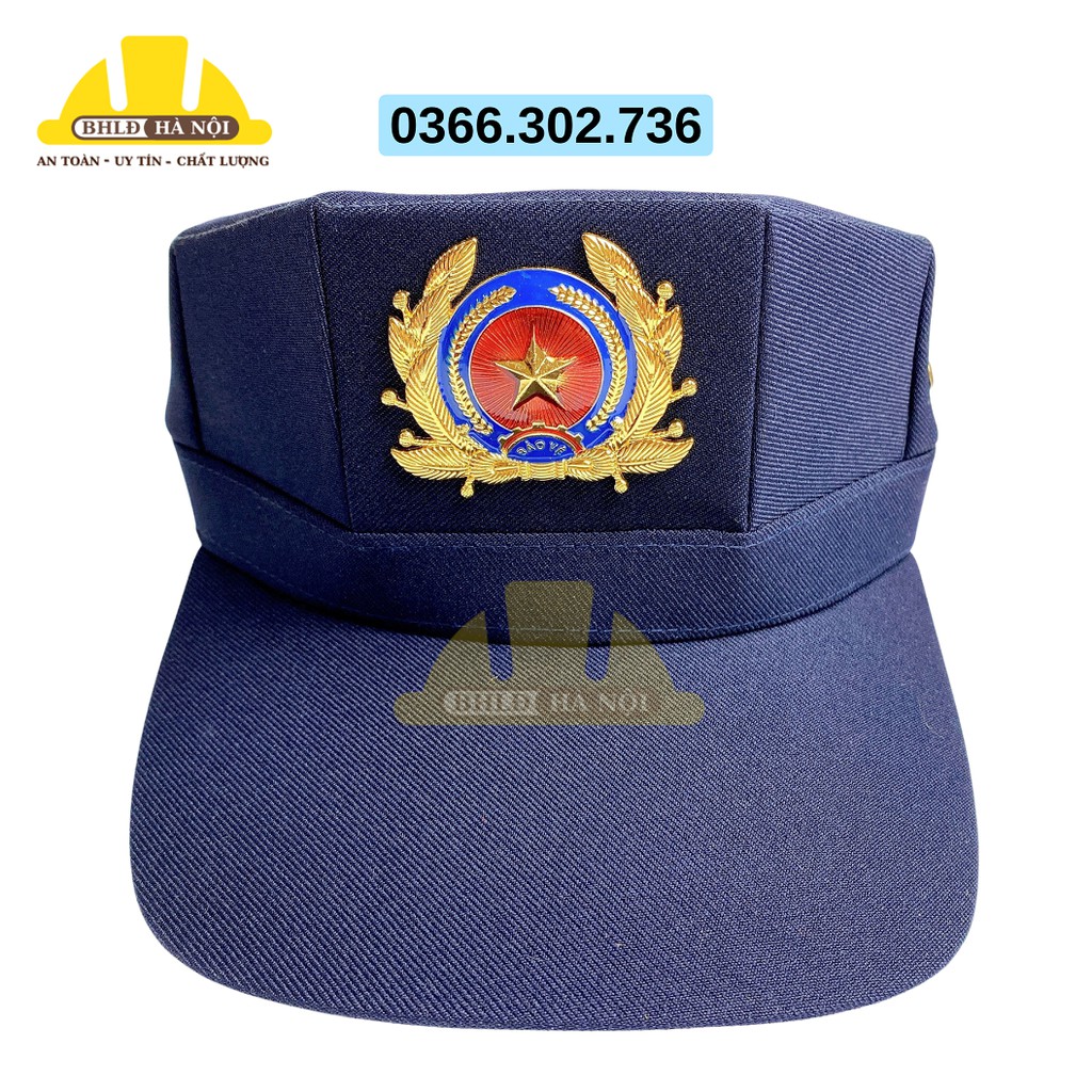 Mũ/nón bảo vệ 3 cạnh + sao đồng
