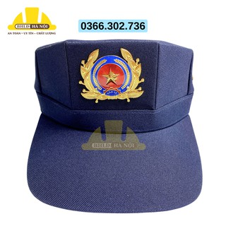 Mũ/nón bảo vệ 3 cạnh + sao đồng (mẫu 2)