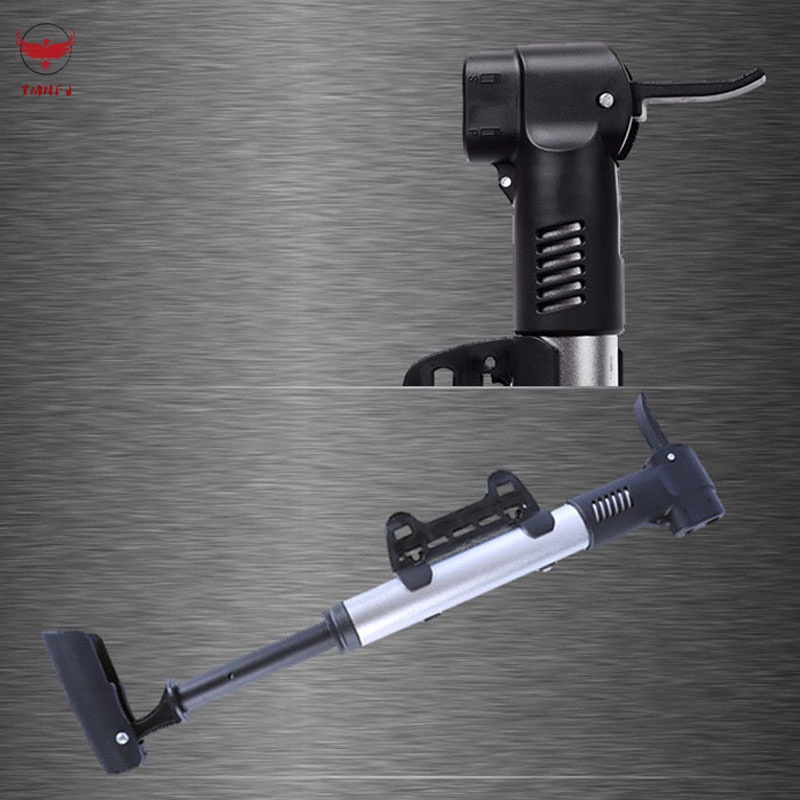 Mới Ống Bơm Xe Đạp Mini Cầm Tay Với Van Schrader