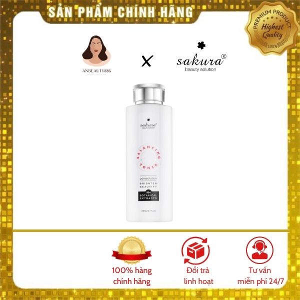 Nước cân bằng da Sakura Balancing Toner 200ml