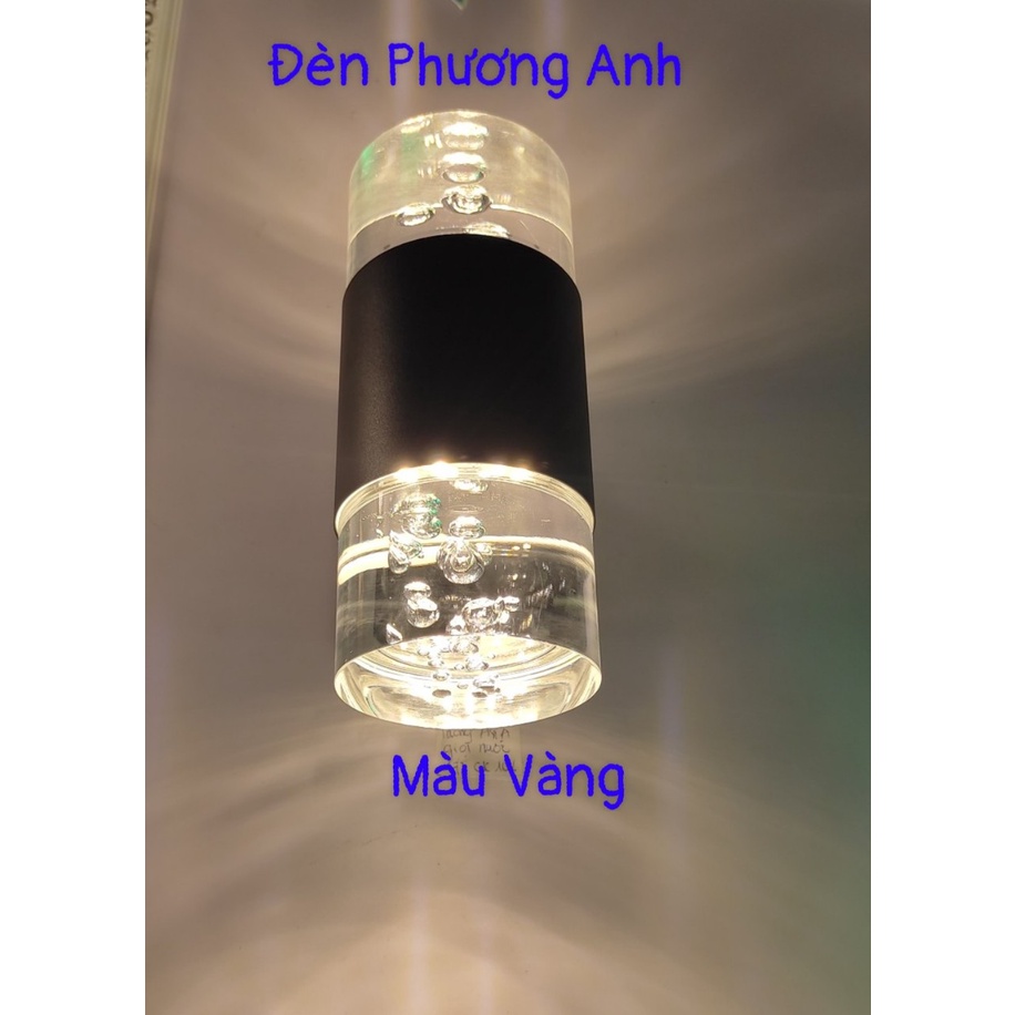 Đèn treo tường,cột 3 chế độ  đổi màu trang trí ngoài trời-trong nhà -12w-phi 90