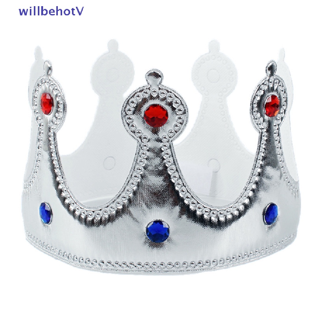 [WillbehotV] Mũ Vương Miện Sinh Nhật Bé Trai Và Bé Gái Trang Trí Tiệc Tùng [Mới]