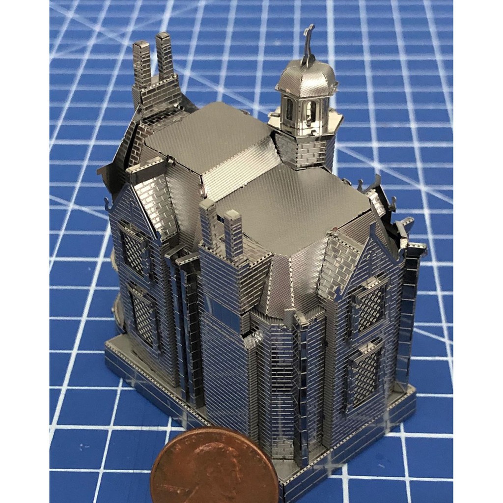 Mô Hình Lắp Ghép 3D Kim Loại Tự Ráp Khách Sạn Huyền Bí - Chưa Lắp