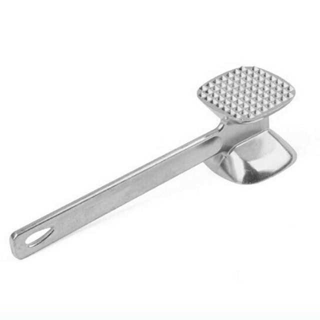 Búa dần thịt, đập đá 2 mặt inox to đại