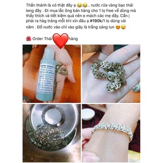 nước rửa vàng bạc thái lan