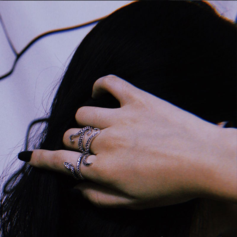Mới Nhẫn Hình Bạch Tuộc Cá Tính Cho Nam Và Nữ