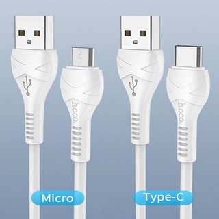 Dây cáp sạc samsung 1M chính hãng Hoco type c, micro usb