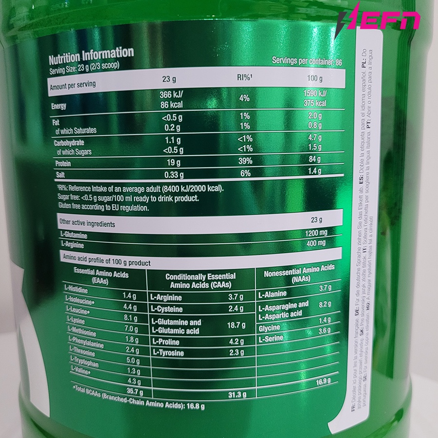 Whey Scitec Nutrition 100% HYDRO ISOLATE - Sữa Tăng Cơ Thủy Phân Tốc Độ Hấp Thu Nhanh [2000G] - Chính Hãng