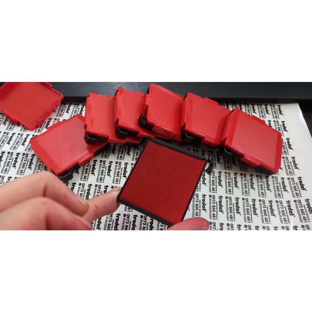 Khay mực, thẻ mực, tampong dấu Trodat 4924/4940/4724