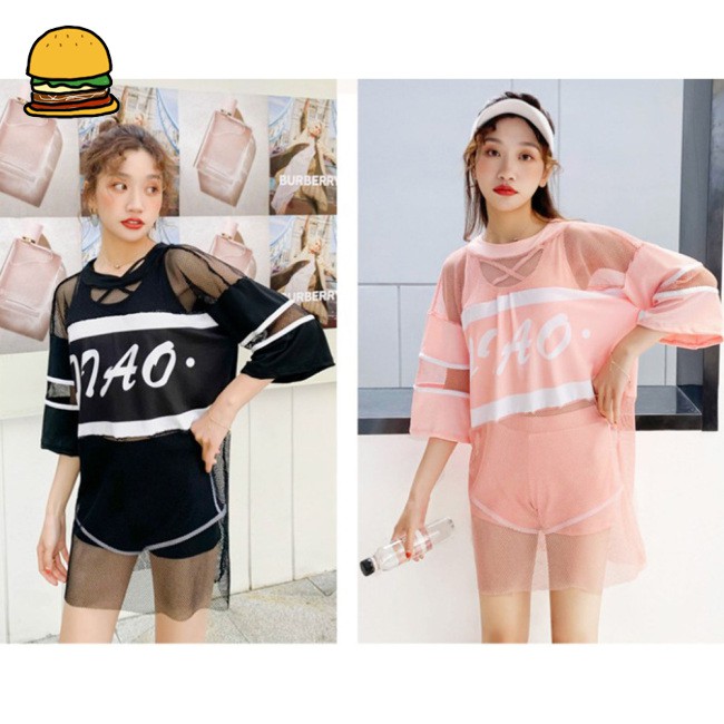 Bộ Đồ Bơi Thể Thao Kèm Áo Khoác Ngoài Quyến Rũ Cho Nữ | BigBuy360 - bigbuy360.vn