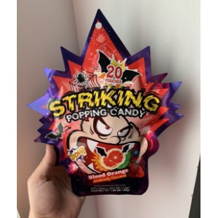 Kẹo Nổ Striking Popping Candy Gói Lớn Đủ Mùi Vị - Hàng Chính Hãng