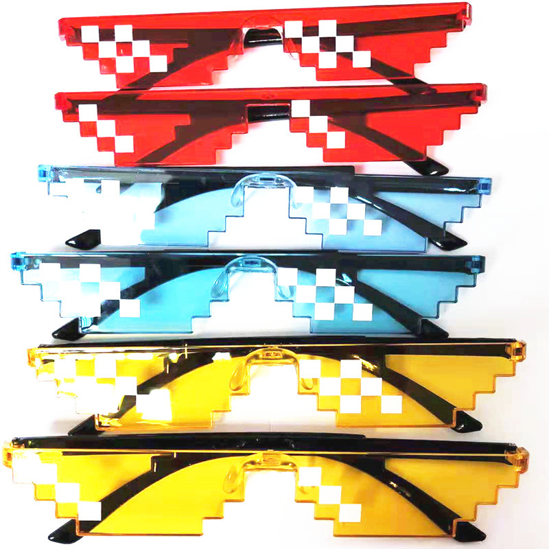 Star Love Pixel Kính Trang phục Cosplay Phụ kiện Kính mắt Người lớn Trẻ em Kính râm