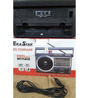 44f✼ Máy Nghe Nhạc MP3 FM MW SW USB Esa Star ES-5500UAR Cổ Điển