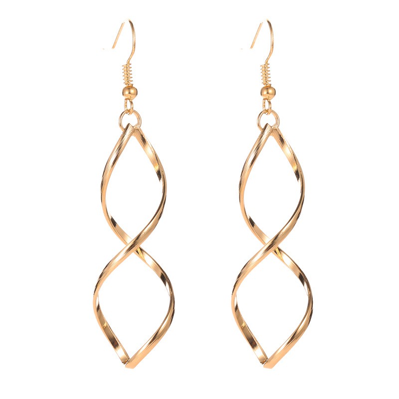 Bông Tai Xoắn Ốc Thời Trang Dành Cho Nữ