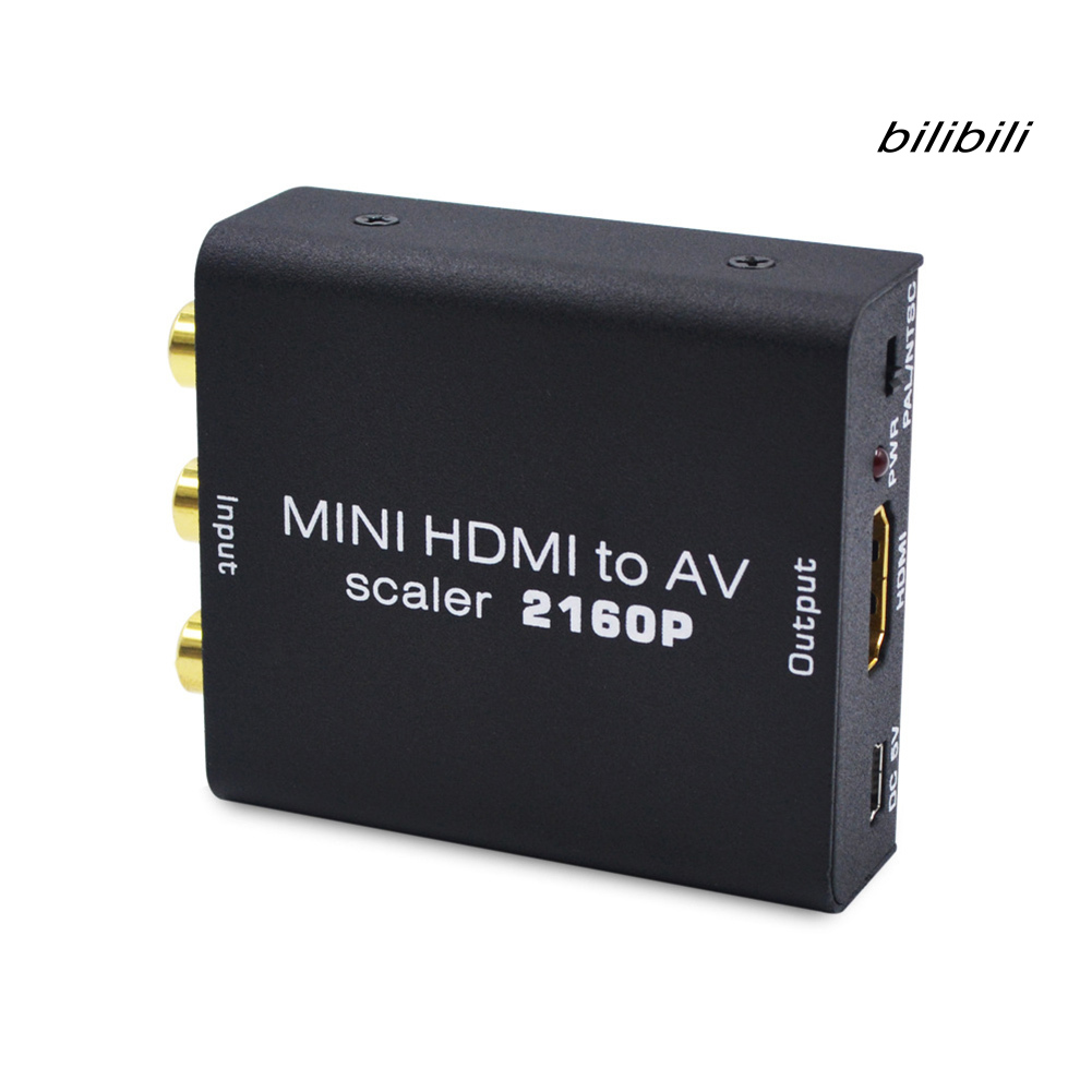 Bộ Chuyển Đổi Âm Thanh G1Bilibili Mini Hdmi-Compatible 1.4b Sang Av 4kx2k 1080p Sang 3rca Cvbs