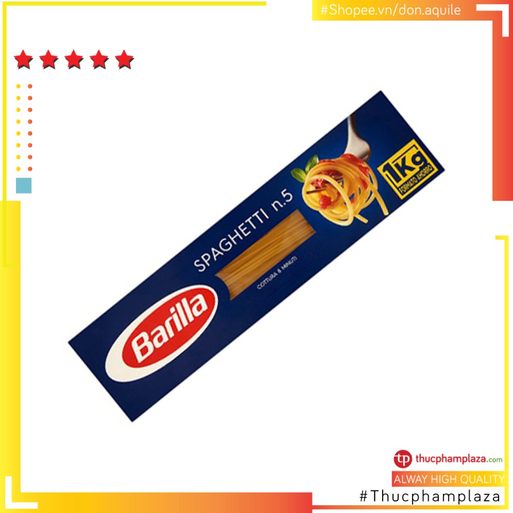 Mì Ý Barilla các loại hộp 500gr