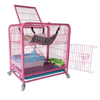 Lồng chuồng chó mèo size S 62x44x68cm
