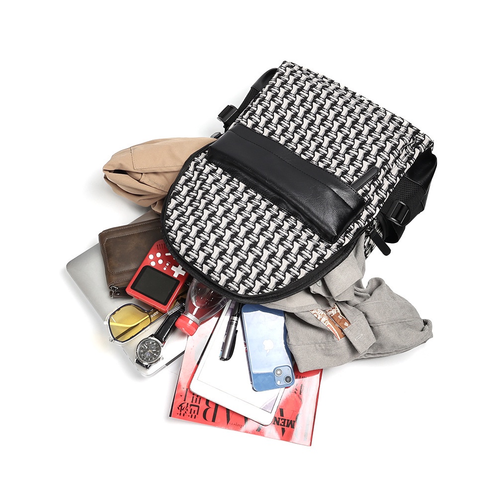 Balo Đan Chéo Cao Cấp  Chất vải Oxford cao cấp, Form Y Hình, Lớp lót Polyester