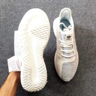 Giày Tubular Shadow trắng xám