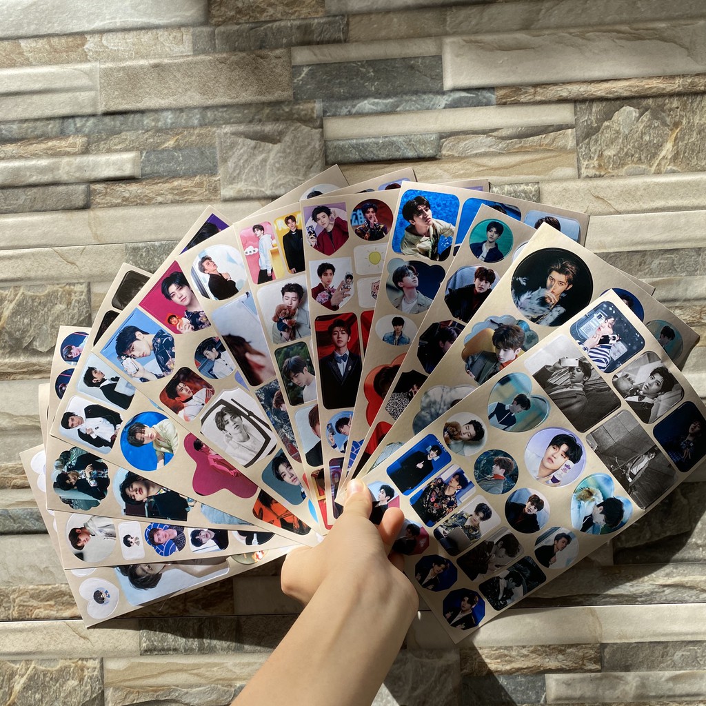 Ảnh dán sticker Thái Từ Khôn in hình idol thần tượng