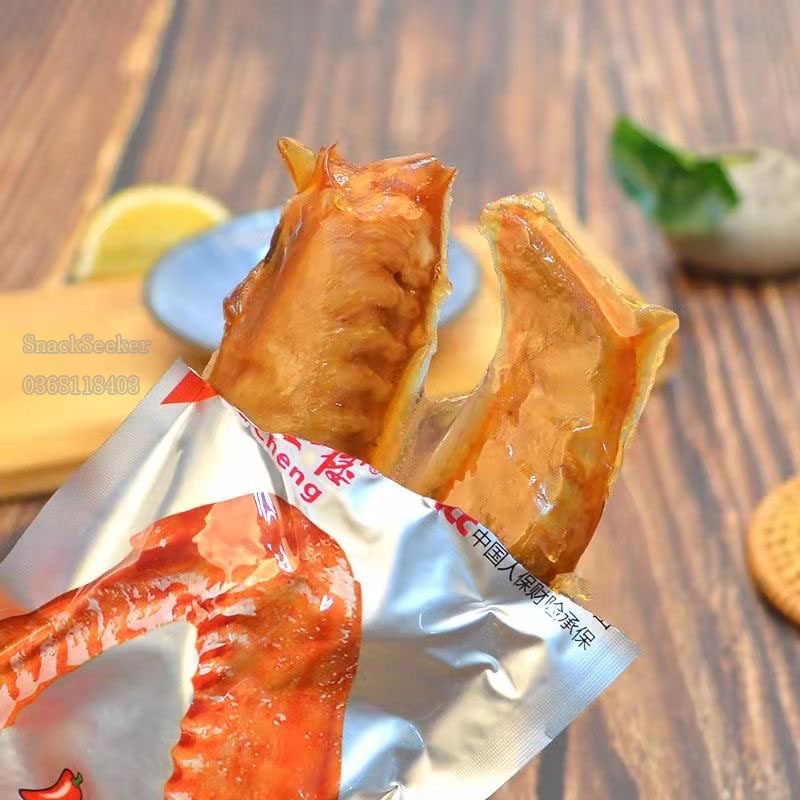 CÁNH VỊT CAY DACHENG ĂN LIỀN - ĂN VẶT LAI DAI Chân vịt, cổ vịt, cánh vịt- SNACKSEEKER Ăn vặt Trung Quốc