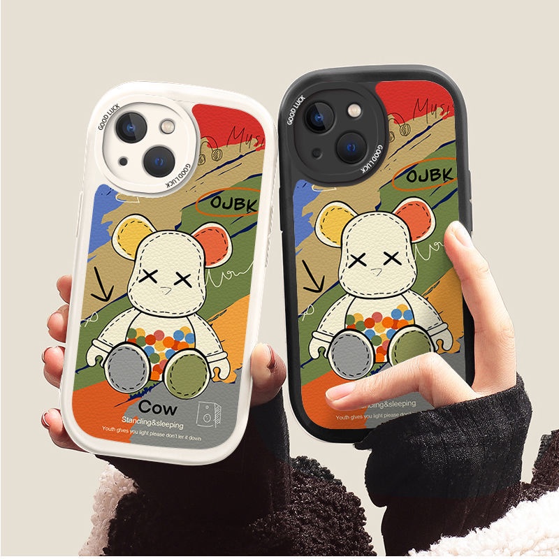 Ốp Điện Thoại Silicon Mềm Hình Gấu Nhiều Màu Cho IPhone 12 13 11 Pro Max X Xs Max Xr 7 8 Plus