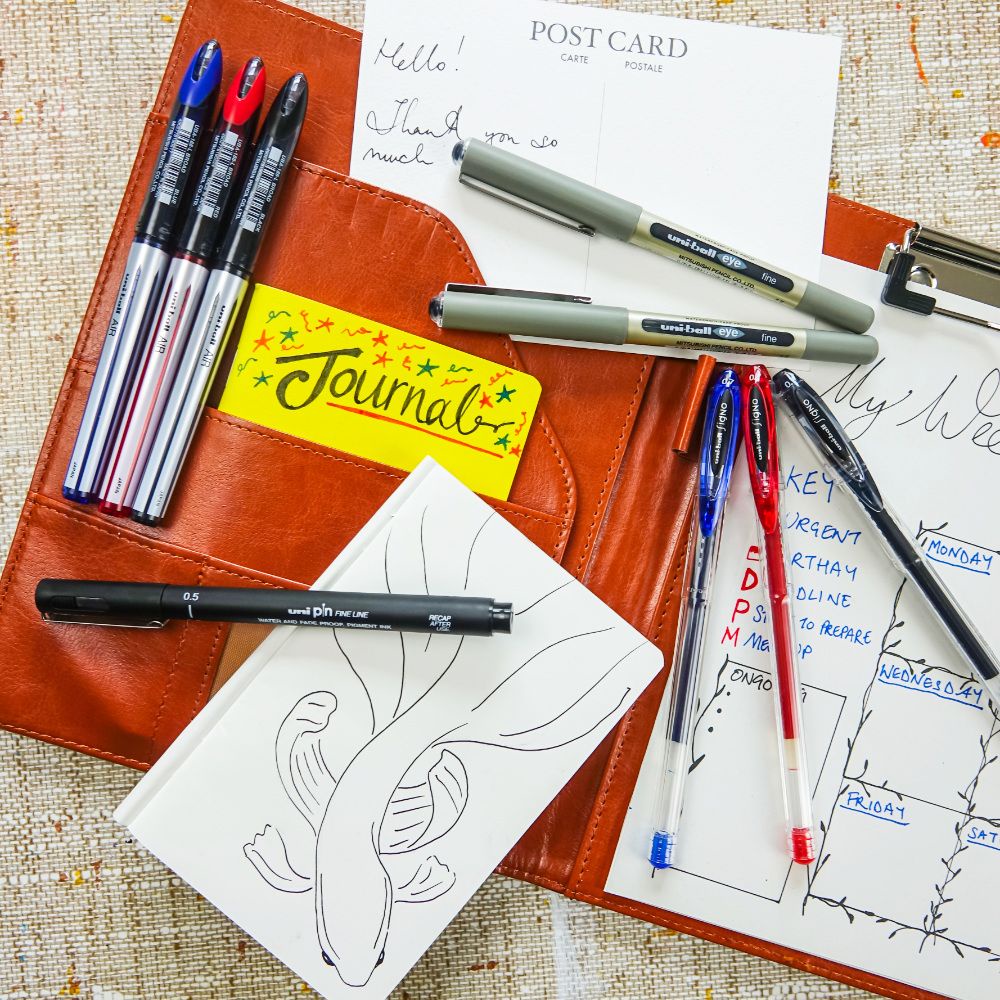 Bút bi ký mực nước Uniball Air UBA-188 chính hãng - Ngòi 0.8mm