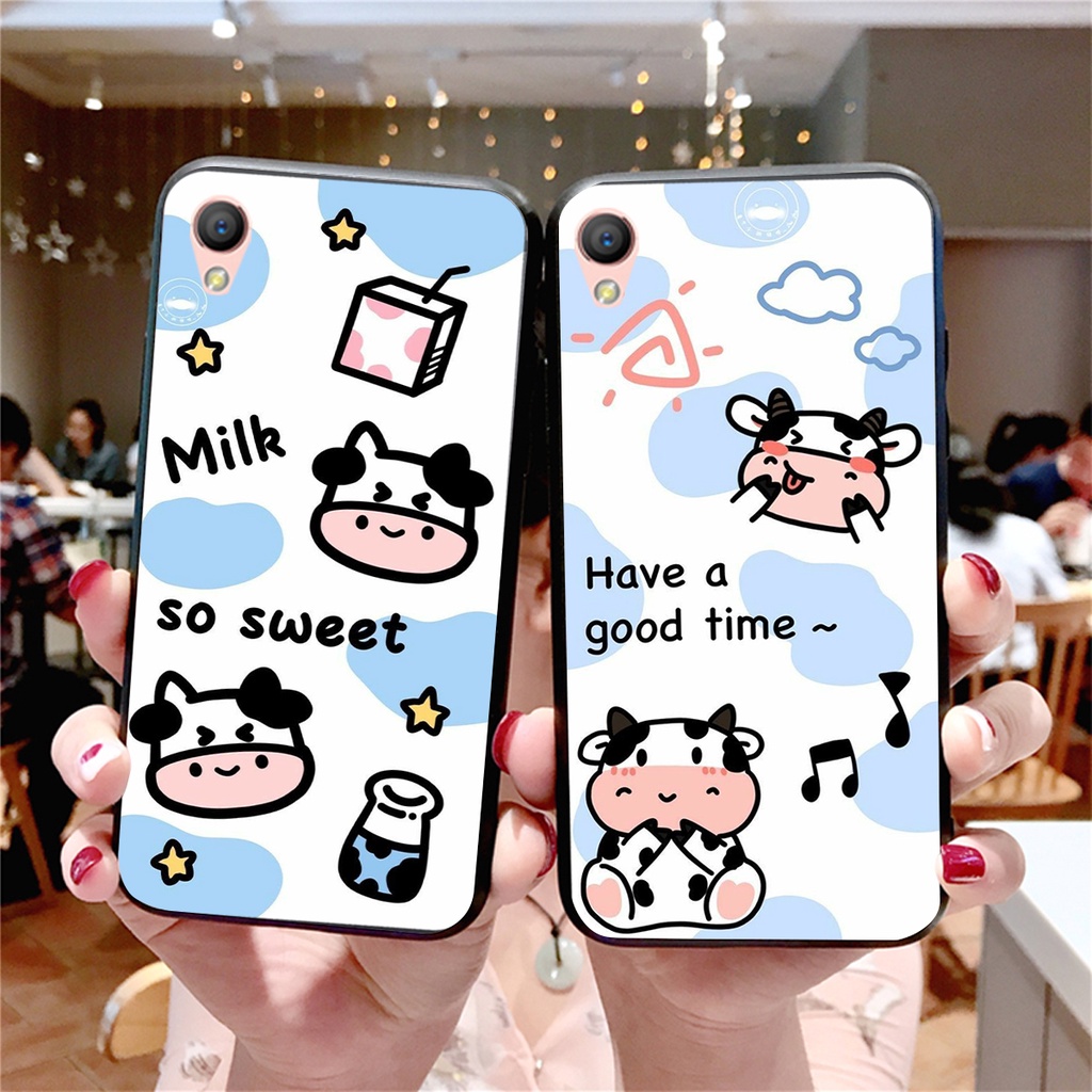 ỐP LƯNG OPPO A37/F1 IN HÌNH BÒ SỮA CỰC ĐÁNG YÊU-SIÊU RẺ