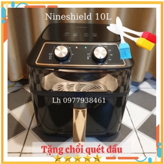[Mã ELHA22 giảm 6% đơn 300K] Nồi chiên không dầu Camel Nineshield dung tích lớn  8L 9L10L 10.5L chính hãng hàng loại 1