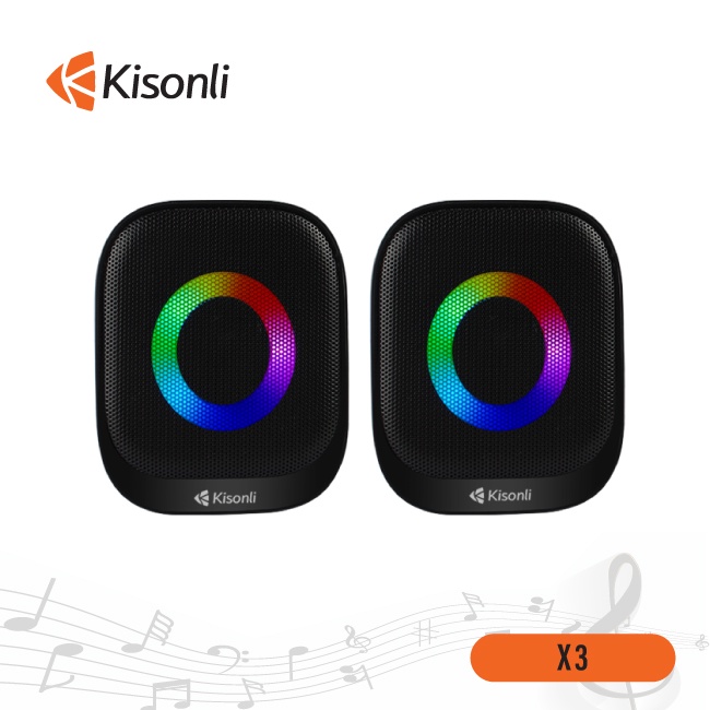 Loa Bluetooth Kisonli led RGB X3