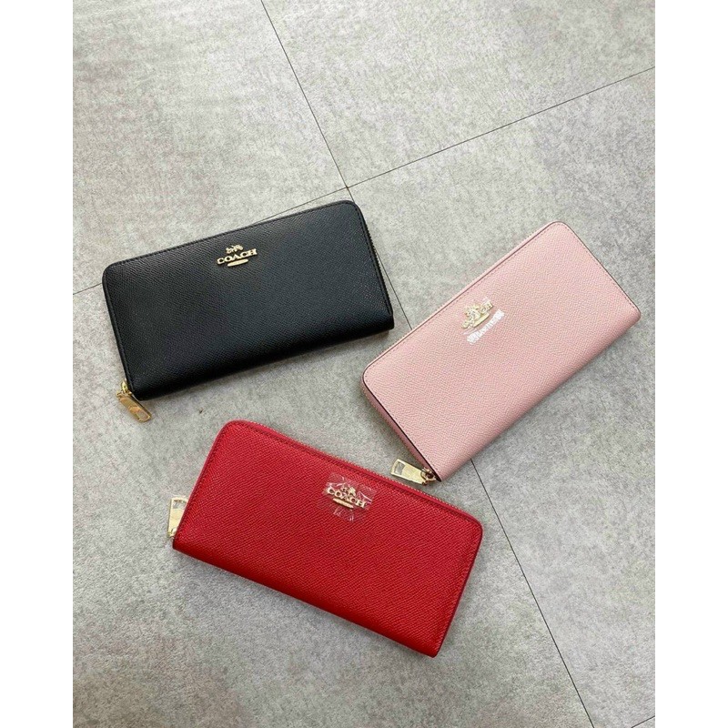 Ví Coach accordion zip wallet