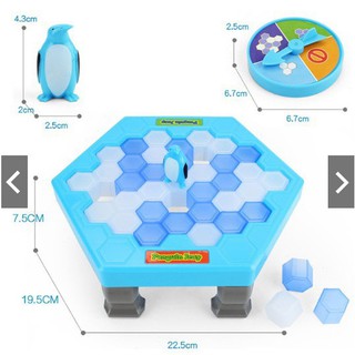Đập Băng Chim Cánh Cụt - Trò Chơi Nhóm Vui Nhộn Dream Toy( Size Lớn) gọi   Bfull box