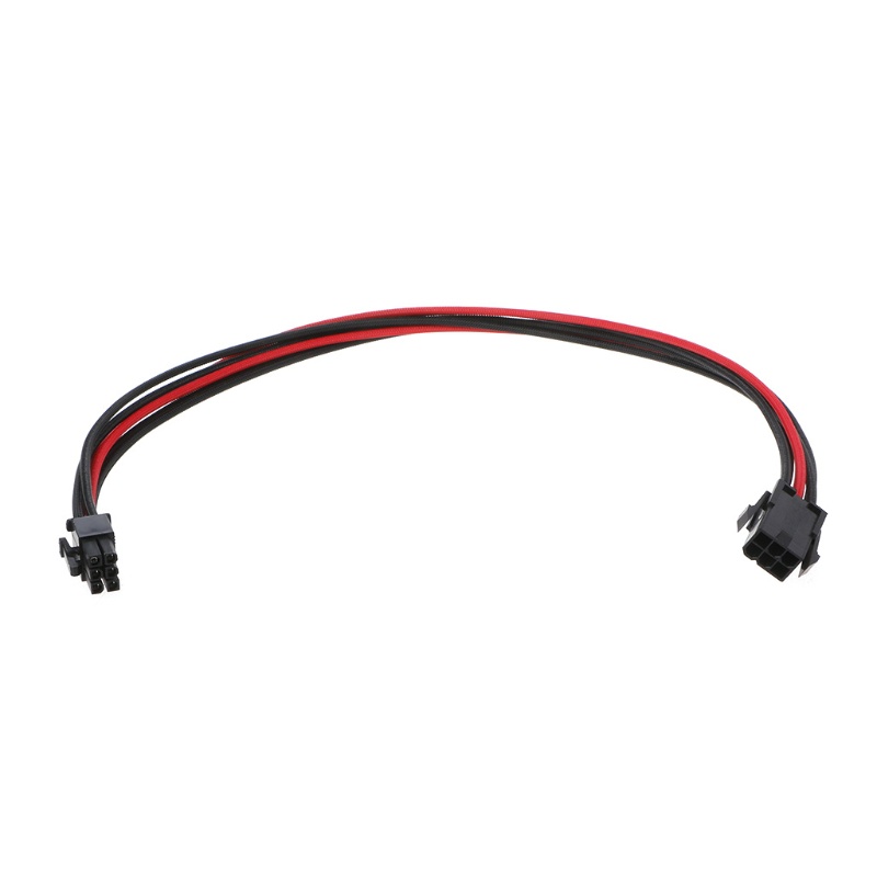 Dây cáp mở rộng GPU 6Pin PCIE PCI màu đỏ và đen | BigBuy360 - bigbuy360.vn