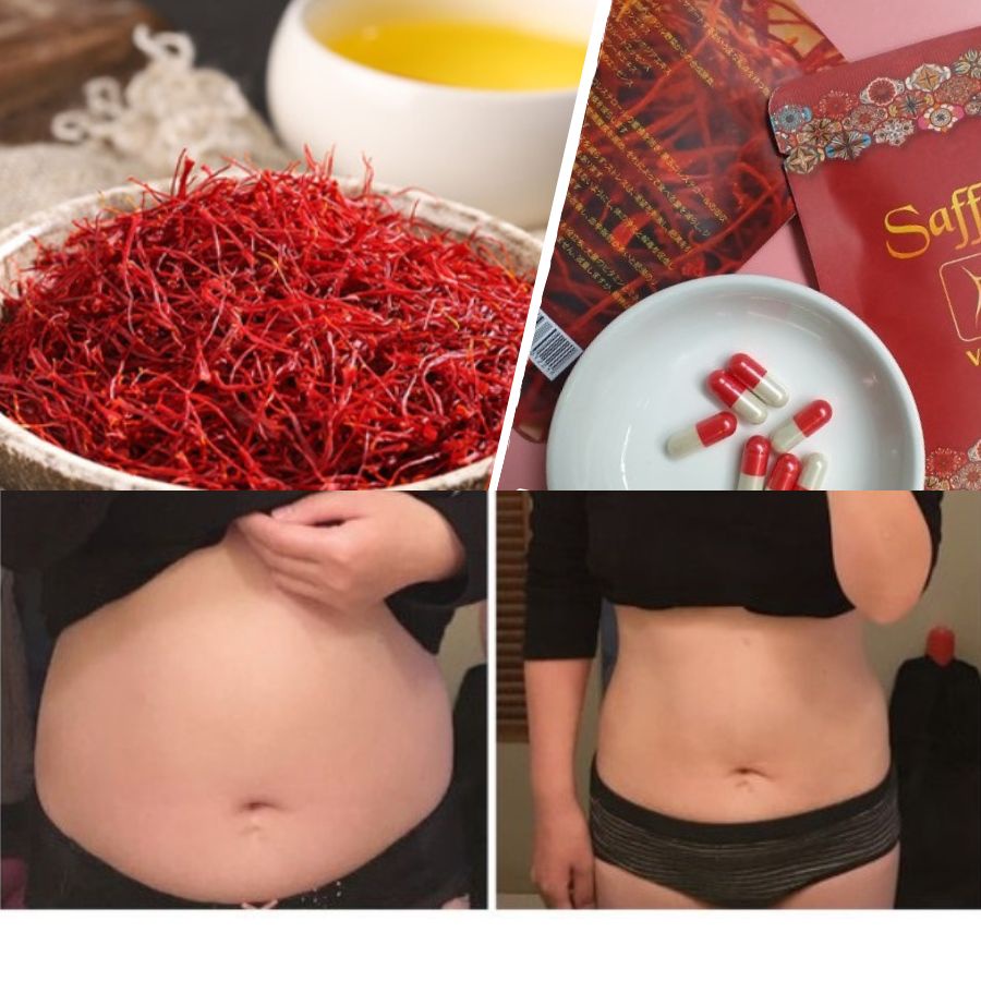 Saffron Vip Body Giảm Cân Thanh Lọc Cơ Thể Thúc Đẩy Đào Thải Mỡ Giảm Thèm Ăn Giảm Cân Lành Mạnh