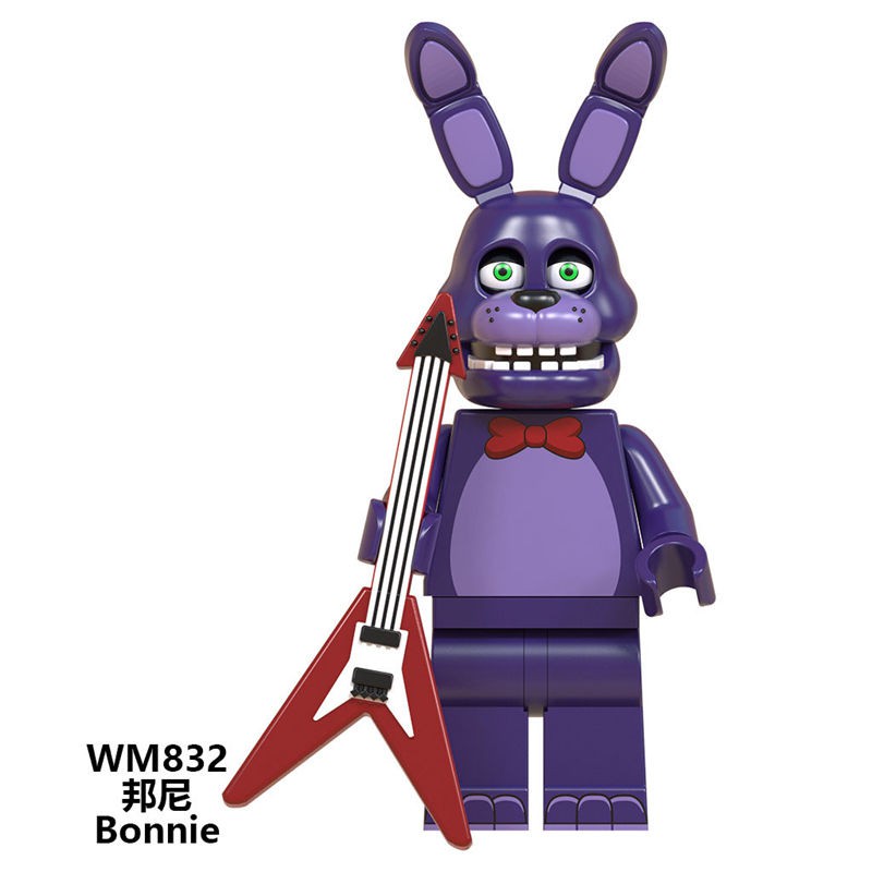 Đồ chơi lắp ráp mini hình các nhân vật trong Five Nights At Freddy's cho trẻ em WM6074