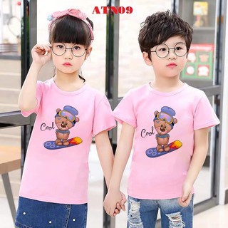 ÁO THUN NHÍ IN HÌNH CHÚ CHÓ COOL SIÊU HOT - ATN09