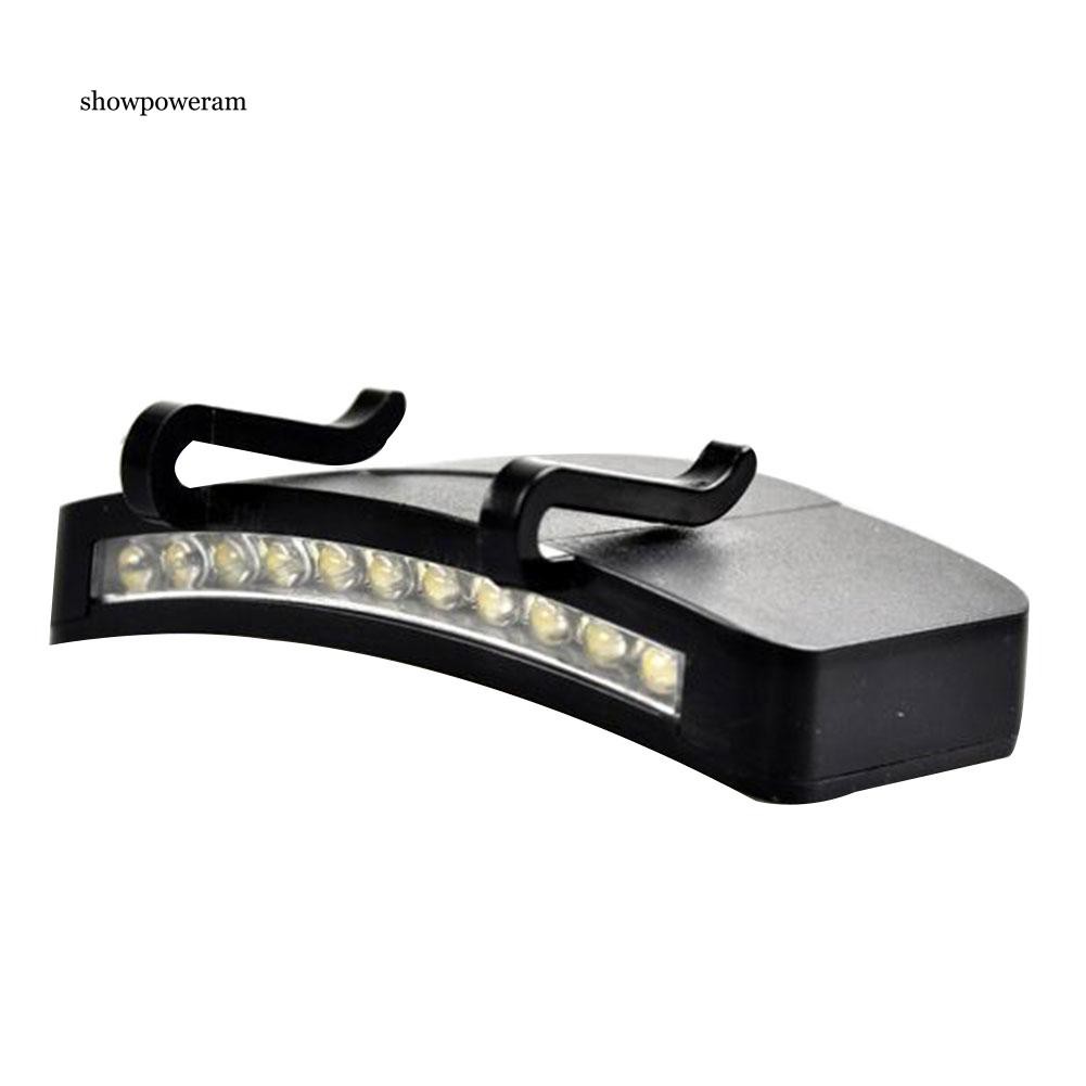 Đèn pin gắn nón leo núi ngoài trời 11 bóng LED siêu sáng