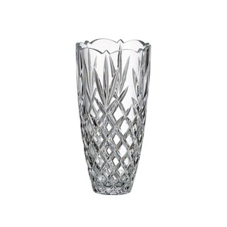 Lọ hoa thủy tinh pha lê trắng 30cm