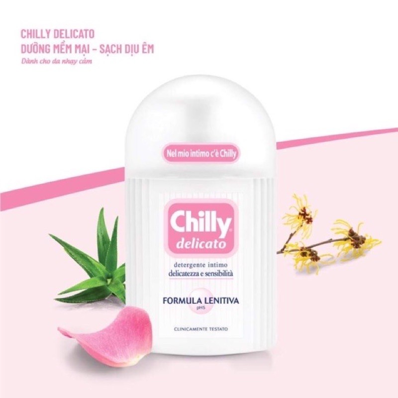 Dung Dịch vệ sinh phụ nữ Chilly nhập khẩu chính hãng Italy