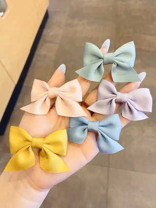  Kẹp Tóc Gắn Nơ Đáng Yêu Cho Bé Gái