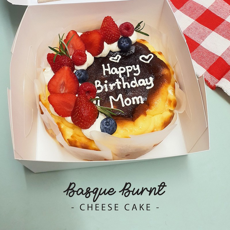 Basque Burnt Cheesecake - Bánh Phô Mai Nướng Thơm Béo