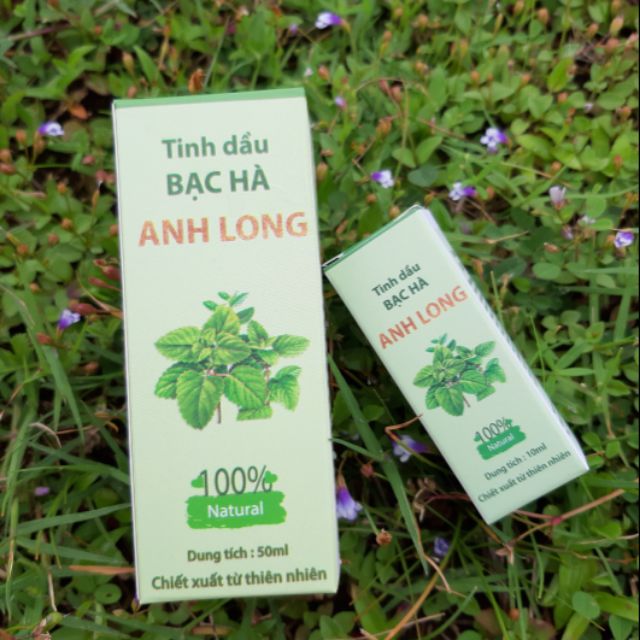 Tinh dầu bạc hà nguyên chất