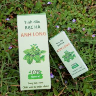 Tinh dầu bạc hà nguyên chất