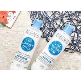 Sữa tẩy trang Evoluderm 250ml