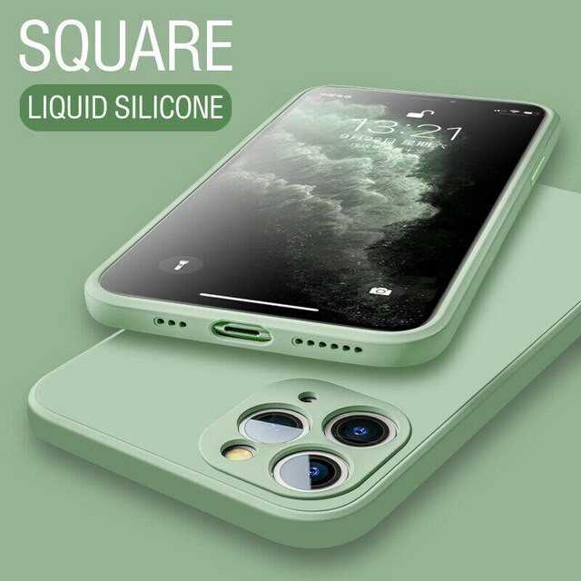 Ốp lưng iphone - ốp lưng silicon màu trơn chống bẩn cho iPhone 11 Pro X XR XS Max 7 8 6 6s Plus 2020