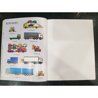 Bộ nhập - Usborne sticker book - Trucks
